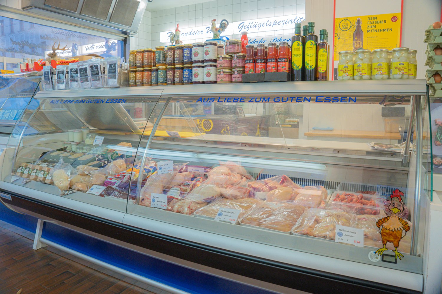 Unsere Verkaufstheke