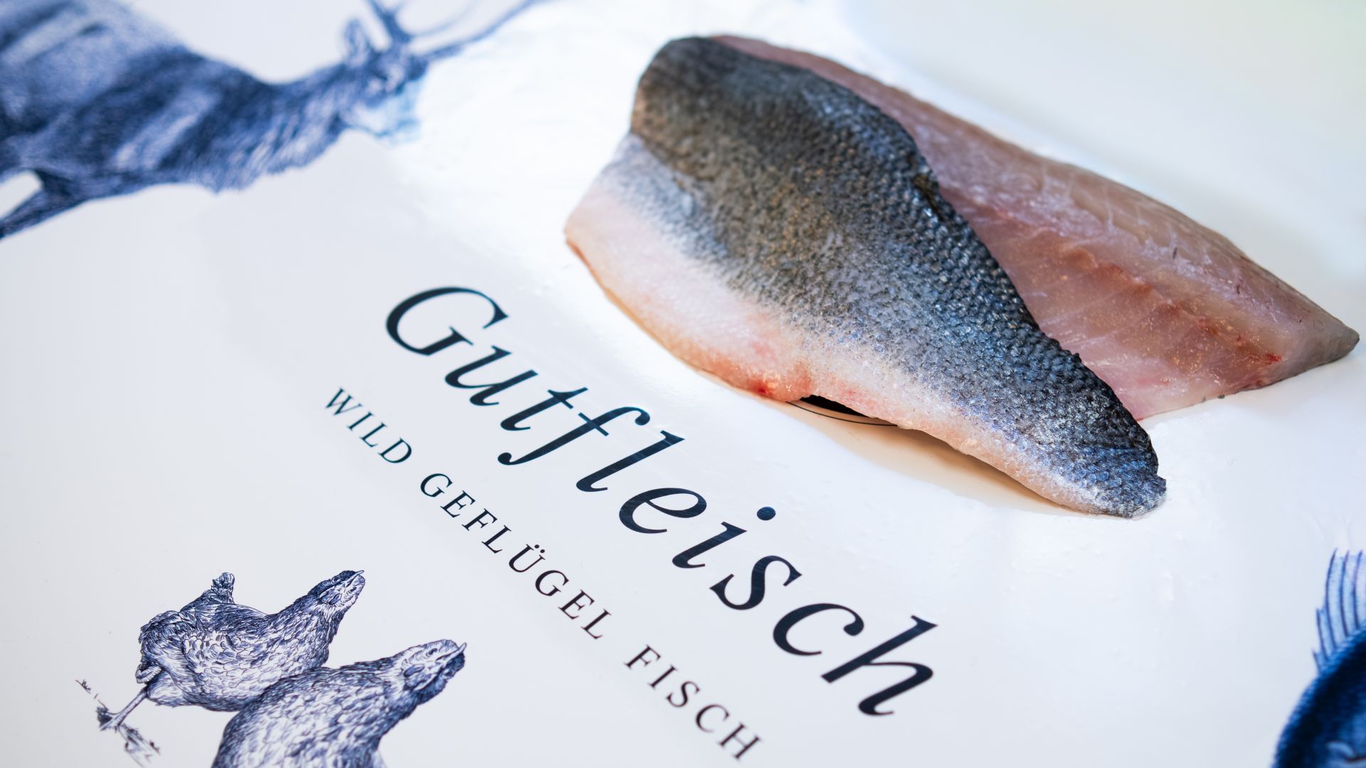 Frischer Wolfsbarsch